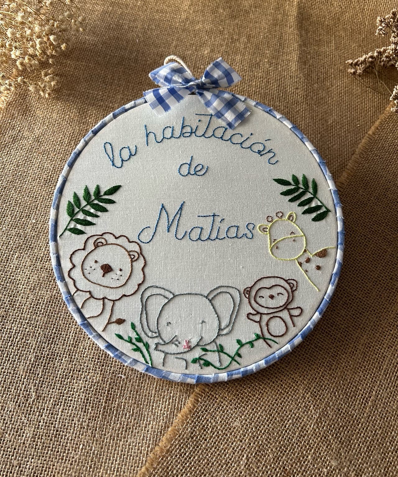 Bastidor “Dulce habitación“