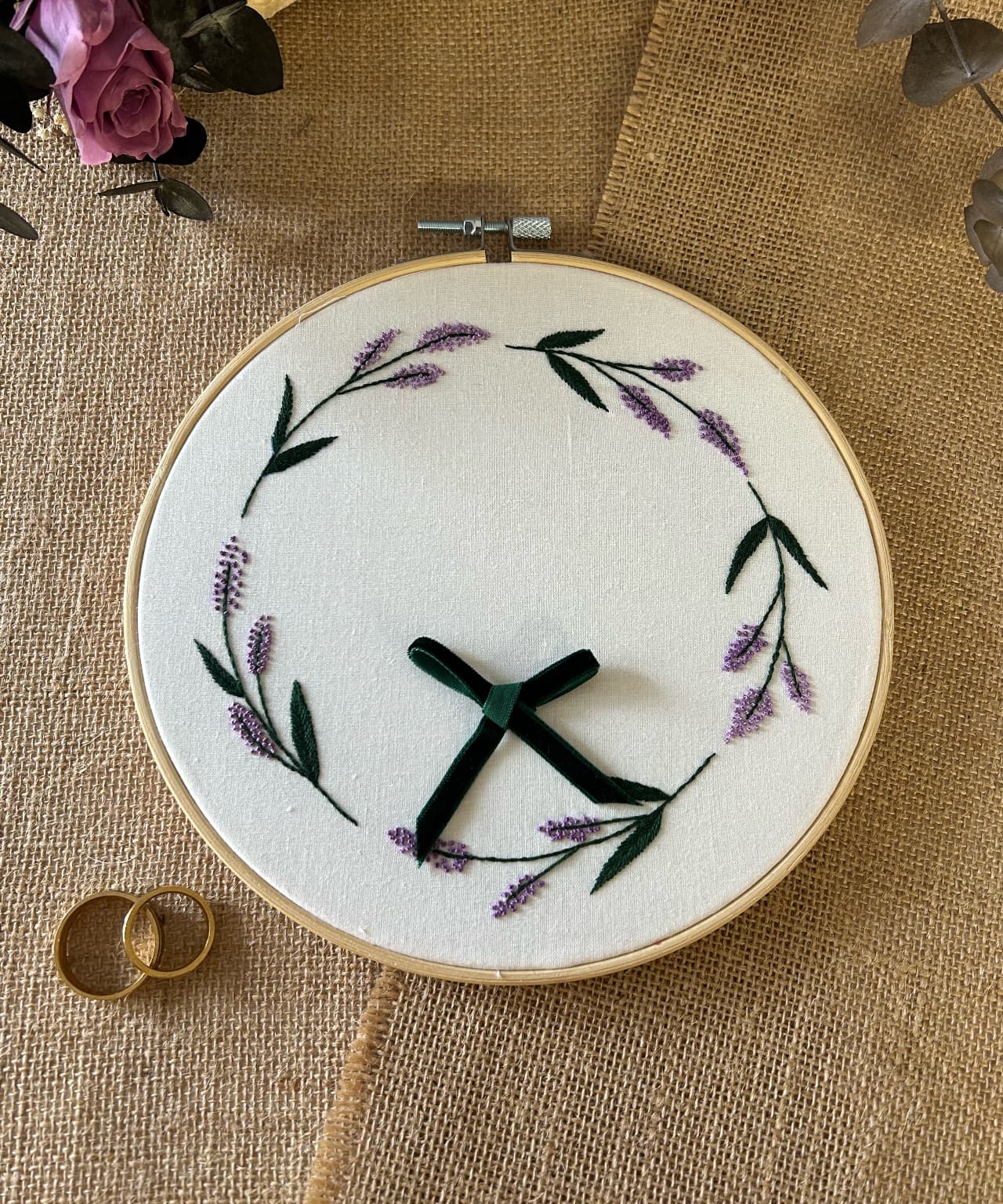 Porta alianzas “Lavanda”